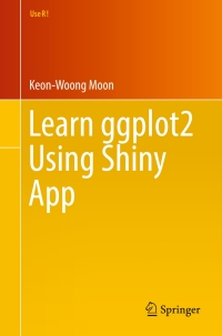 Titelbild: Learn ggplot2 Using Shiny App 9783319530185