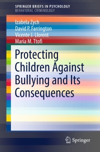 Cover image: Protecting Children Against Bullying and Its Consequences 9783319530277