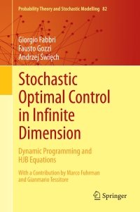 Cover image: Stochastic Optimal Control in Infinite Dimension 9783319530666