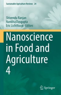 Cover image: Nanoscience in Food and Agriculture 4 9783319531113