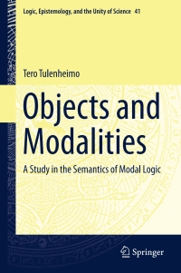 Cover image: Objects and Modalities 9783319531182