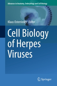 Imagen de portada: Cell Biology of Herpes Viruses 9783319531670