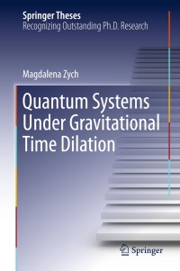 Cover image: Quantum Systems under Gravitational Time Dilation 9783319531915