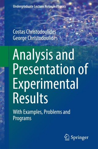 Cover image: Analysis and Presentation of Experimental Results 9783319533445