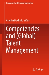 Cover image: Competencies and (Global) Talent Management 9783319533988