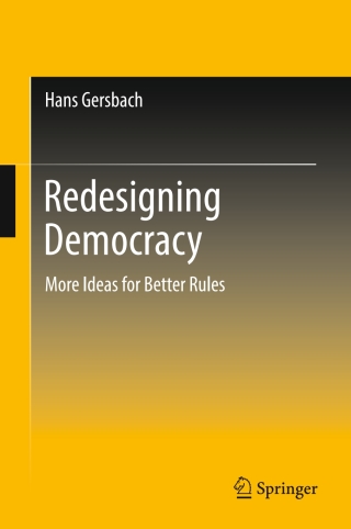 Imagen de portada: Redesigning Democracy 9783319534046