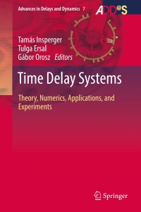 Imagen de portada: Time Delay Systems 9783319534251