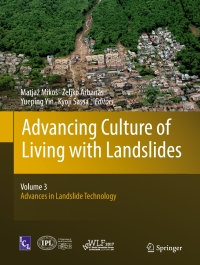Cover image: Advancing Culture of Living with Landslides 9783319534862