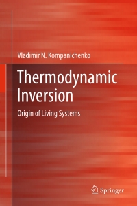 صورة الغلاف: Thermodynamic Inversion 9783319535104