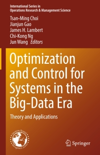 Imagen de portada: Optimization and Control for Systems in the Big-Data Era 9783319535166