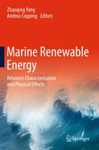 Cover image: Marine Renewable Energy 9783319535340