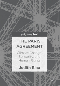 Cover image: The Paris Agreement 9783319535401
