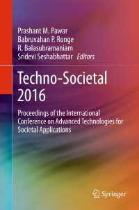 Cover image: Techno-Societal 2016 9783319535555