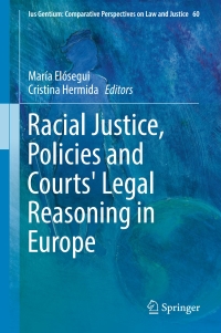 Cover image: Racial Justice, Policies and Courts' Legal Reasoning in Europe 9783319535791