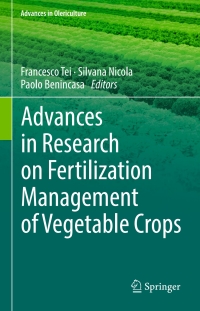 Titelbild: Advances in Research on Fertilization Management of Vegetable Crops 9783319536248