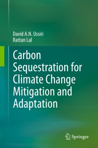 Cover image: Carbon Sequestration for Climate Change Mitigation and Adaptation 9783319538433