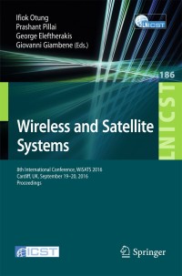 Cover image: Wireless and Satellite Systems 9783319538495