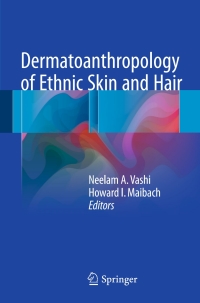 Cover image: Dermatoanthropology of Ethnic Skin and Hair 9783319539607