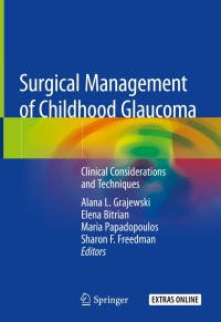 Cover image: Surgical Management of Childhood Glaucoma 9783319540023