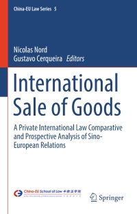 表紙画像: International Sale of Goods 9783319540351