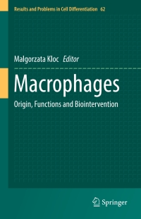 Titelbild: Macrophages 9783319540894