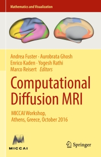 Cover image: Computational Diffusion MRI 9783319541297