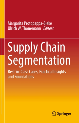 Cover image: Supply Chain Segmentation 9783319541327