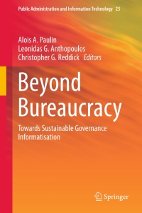 Cover image: Beyond Bureaucracy 9783319541419