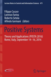 Cover image: Positive Systems 9783319542102