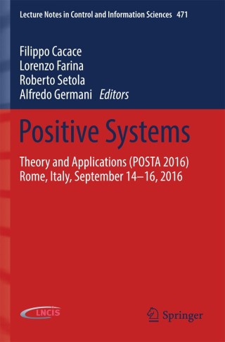 Imagen de portada: Positive Systems 9783319542102