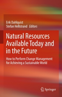 Imagen de portada: Natural Resources Available Today and in the Future 9783319542614