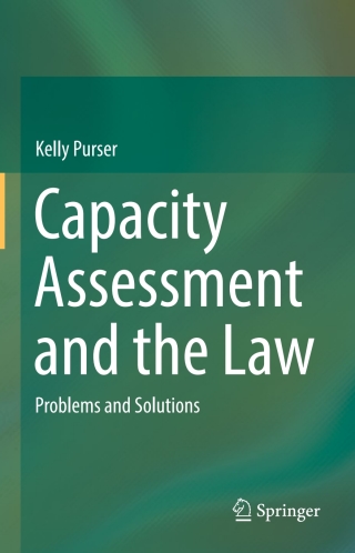 Cover image: Capacity Assessment and the Law 9783319543451