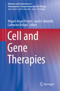 Titelbild: Cell and Gene Therapies 9783319543673