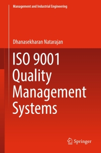 Cover image: ISO 9001 Quality Management Systems 9783319543826