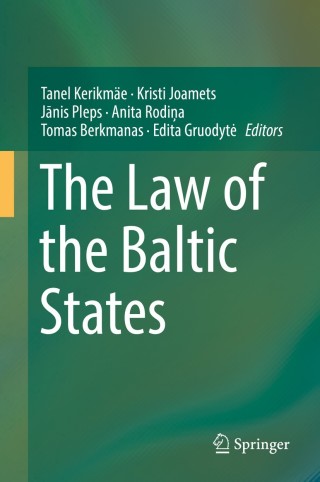 Imagen de portada: The Law of the Baltic States 9783319544779