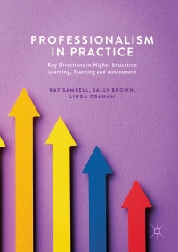 Cover image: Professionalism in Practice 9783319545516