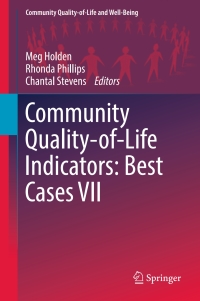 Cover image: Community Quality-of-Life Indicators: Best Cases VII 9783319546179