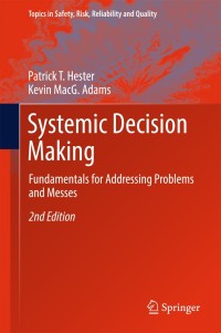Cover image: Systemic  Decision Making 2nd edition 9783319546711
