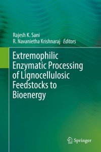Imagen de portada: Extremophilic Enzymatic Processing of Lignocellulosic Feedstocks to Bioenergy 9783319546834