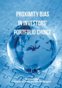 Omslagafbeelding: Proximity Bias in Investors’ Portfolio Choice 9783319547619