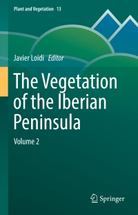 Cover image: The Vegetation of the Iberian Peninsula 9783319548661