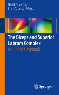 Cover image: The Biceps and Superior Labrum Complex 9783319549323