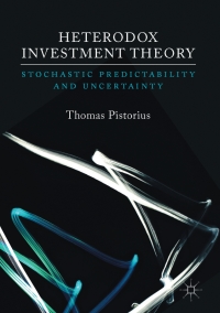 Cover image: Heterodox Investment Theory 9783319550046