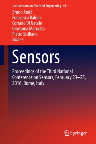 Titelbild: Sensors 9783319550763