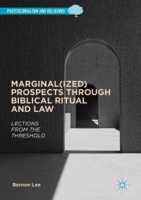 Cover image: Marginal(ized) Prospects through Biblical Ritual and Law 9783319550947
