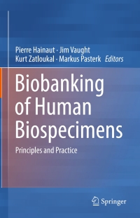 Cover image: Biobanking of Human Biospecimens 9783319551180