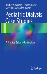 Cover image: Pediatric Dialysis Case Studies 9783319551456