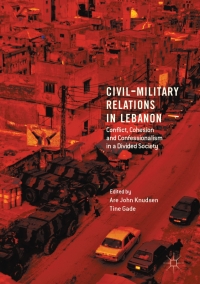 Imagen de portada: Civil-Military Relations in Lebanon 9783319551661