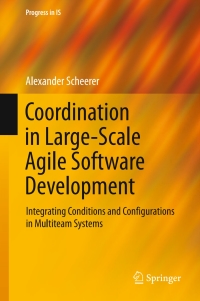 Cover image: Coordination in Large-Scale Agile Software Development 9783319553269