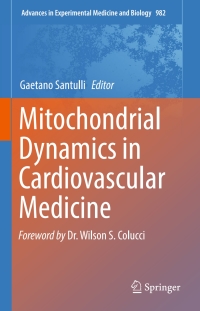 Imagen de portada: Mitochondrial Dynamics in Cardiovascular Medicine 9783319553290
